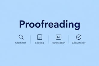 proofread your english text for grammar and spelling