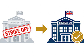 restore dissolved UK company, reinstate strike off