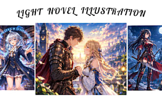 light novel illustrations light novel art anime manga webnovel art anime manga