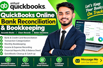 do quickbooks online bank reconciliation and bookkeeping