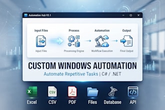 build custom windows apps and automation tools