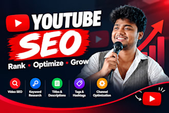 do optimize your video, you tube SEO channel to grow