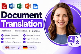 translate procurement documents tender bids quotation contracts