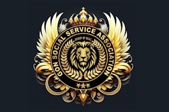 design high quality lion mascot logo with unlimited revision