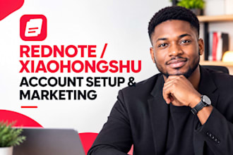 rednote account setup rednote marketing and promotion redbook xiaohongshu