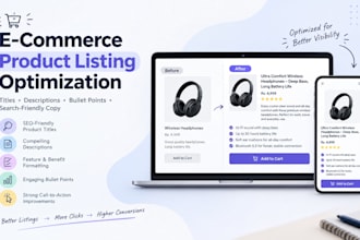 optimize your e commerce product listings