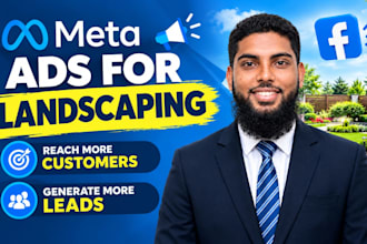 run facebook ads for landscaping businesses and generate local leads