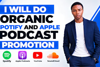 organically promote your spotify podcast to real listeners