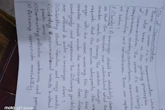 gracefully handwrite any study notes and letters for you