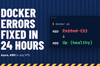 fix your docker, container and deployment errors fast