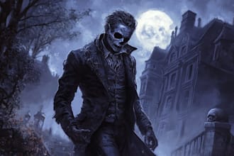 do horror character art and horror character