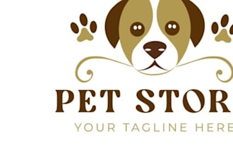 make an animal, cat, dog or pet logo design