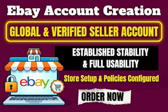 create stable ebay seller account ebay store creation ebay account creation