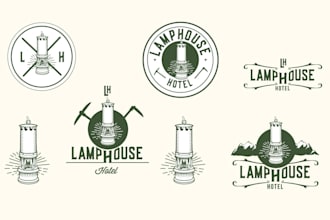 design unique travel and hotel logo design
