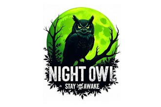 design high quality owl logo with unlimited revision