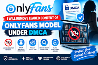 remove leaked content of onlyfans model under dmca