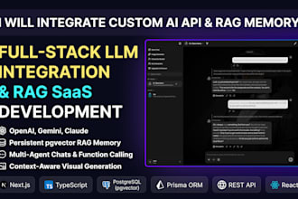 integrate ai apis, llms