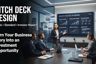 craft a compelling pitch deck and slides that wins