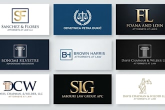 design modern legal, attorney and law firm logo for your company