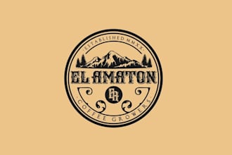 design a professional coffee growers, coffee farm and coffee bean logo