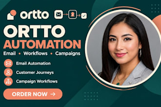 create ortto email flows automation  customer journeys