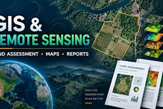 conduct gis and remote sensing analysis
