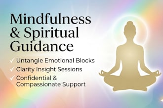 write a personalized spiritual letter for emotional healing