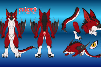 draw furry reference sheet scalie anthro oc ref sheet sfw nsfw character sheet