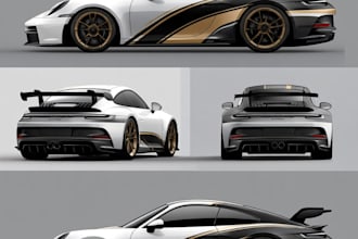 attractive car wrap design and vehicle wrap design