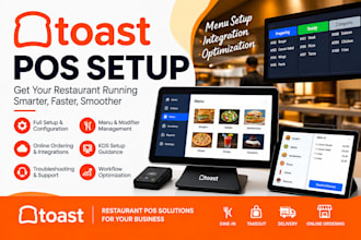 setup and optimize toast pos