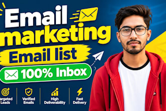 build a niche targeted email list for email marketing and b2b leads