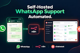 build whatsapp ai chatbot and whatsapp ai automation with n8n for your business