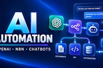 build ai workflow automations, chatbots, and openai integrations