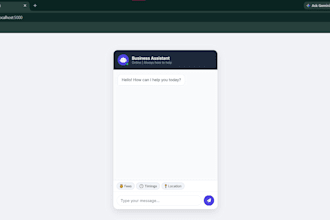 build you a custom faq chatbot with lead capture