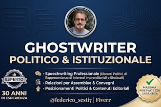 speech per politica e rappresentanza di imprese e sindacati