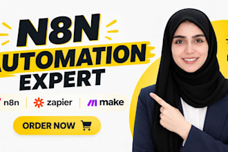 build n8n ai agent, n8n automation, n8n workflow, or ai workflow automation
