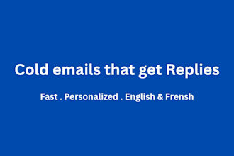 write cold emails that actually get replies