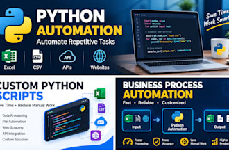 create custom python automation scripts