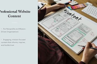 write clear and professional content for your web