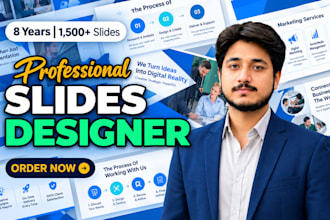 design powerpoint presentation and pitch deck