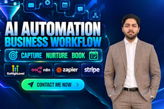 build ai automation, workflow automation and business automation