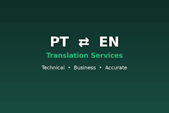 portuguese to english translation