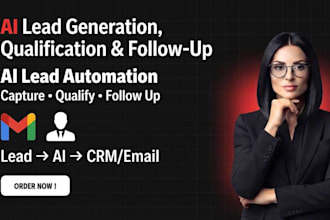 build an ai lead generation qualification and follow up automation