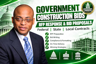 winning construction bid proposal rfp responses for government contracts