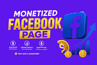 set up facebook page monetization and content monetization