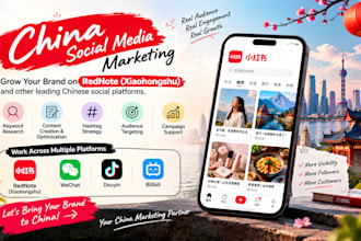 do chinese social media marketing for rednote xiaohongshu  wechat and bilibili