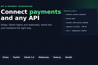 integrate stripe payments into your backend