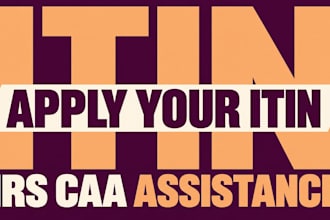 apply your itin individual taxpayer identification number as an irs caa