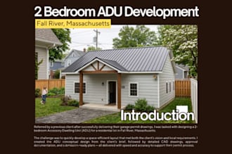 create professional adu floor plans and permit drawings