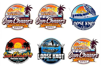 design custom boat name logo, boat lettering and vinyl decals